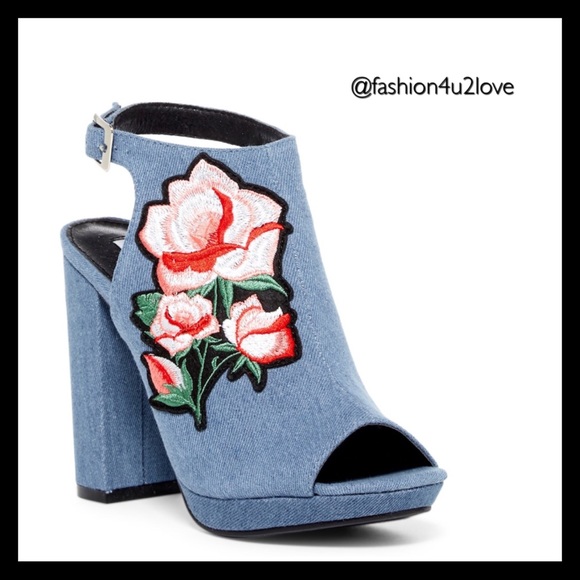 Cape Robbin Floral Embroidery Booties - Picture 6 of 8